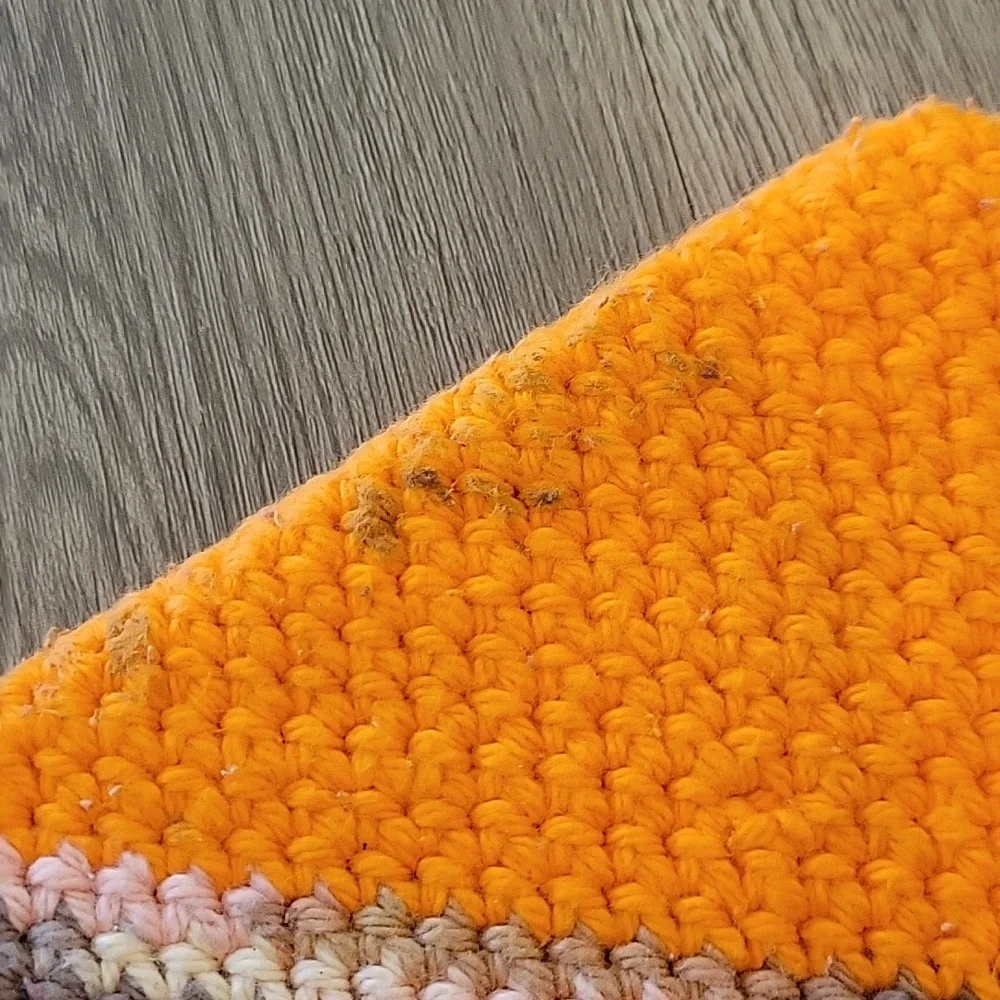 Handmade Potholders Colorful Knitted Set